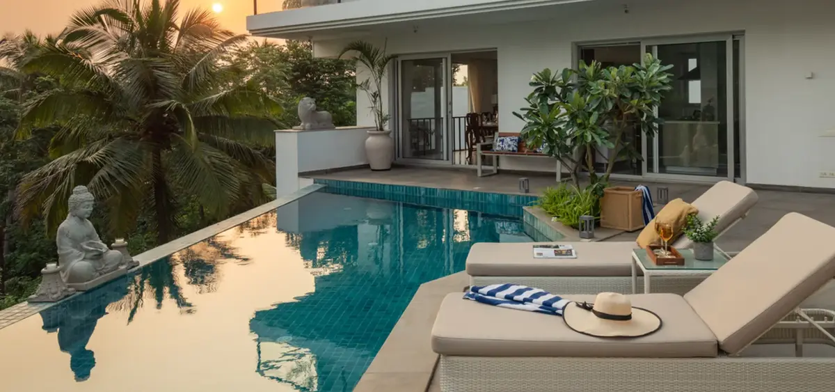 Luxury villa rentals in Goa