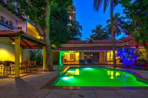Gardens — Luxury villa for rent in Candolim