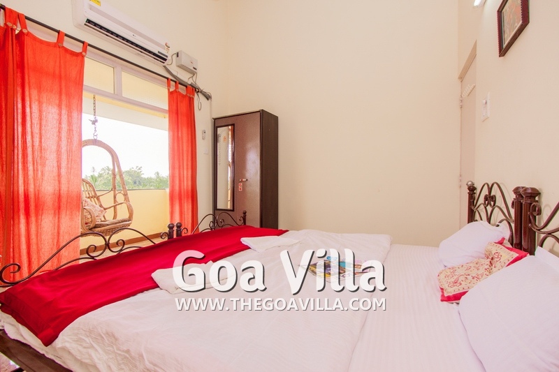 Fully furnished apartment with A/C