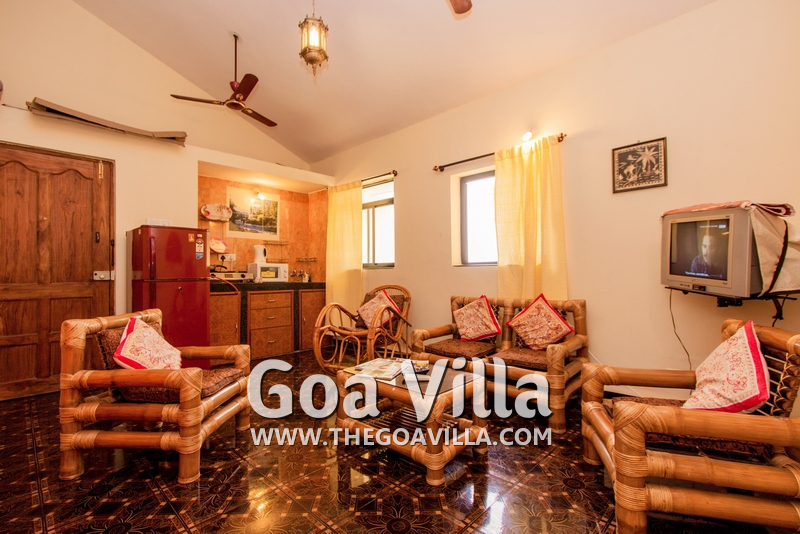 Fully furnished apartment with A/C