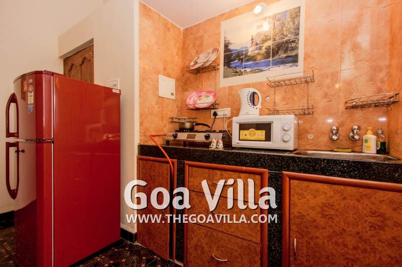 Fully furnished apartment with A/C