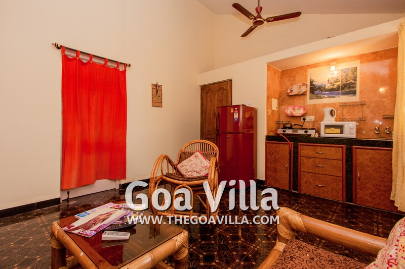 Fully furnished apartment with A/C