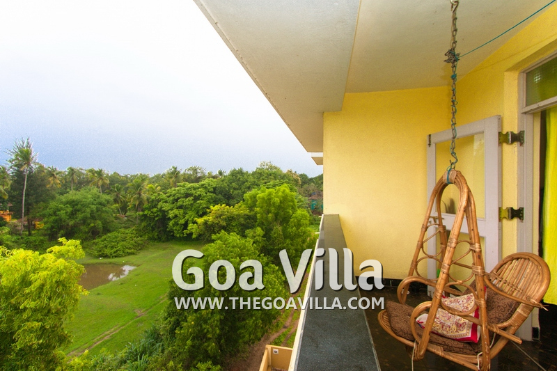 Fully furnished flat with pool