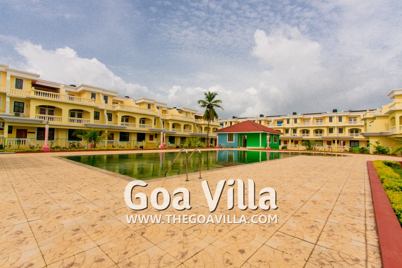 Fully furnished flat with pool