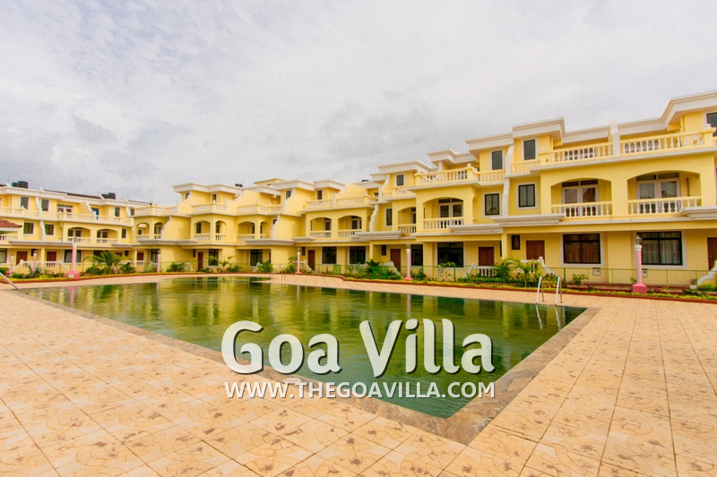Fully furnished flat with pool