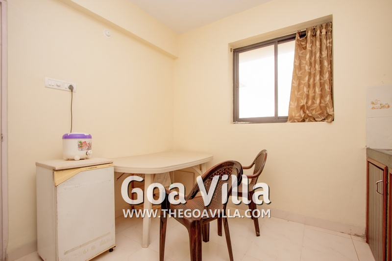 2 BHK apartment in complex with pool