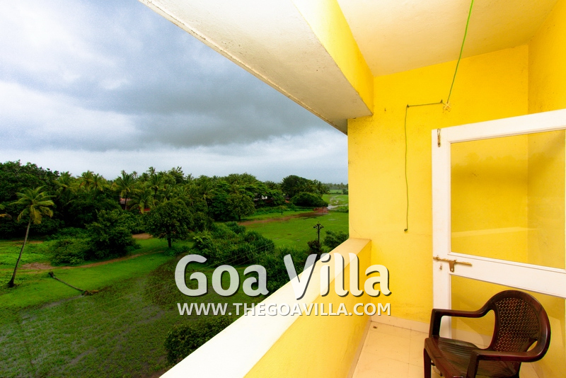 2 BHK apartment in complex with pool