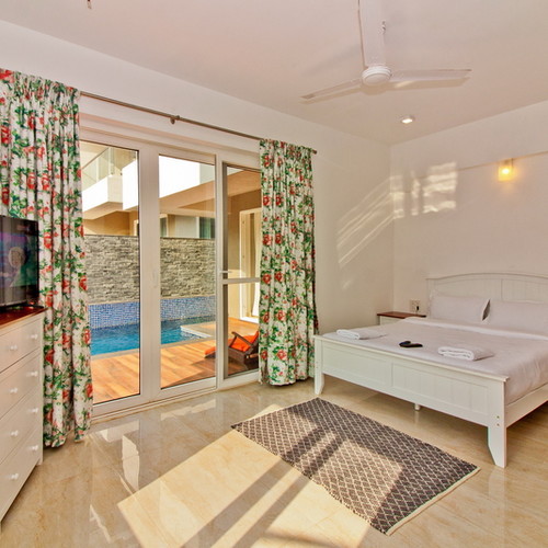 Luxury villa bedroom