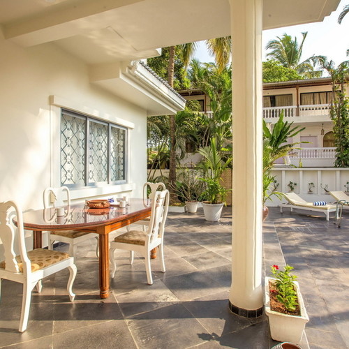 Outside patio