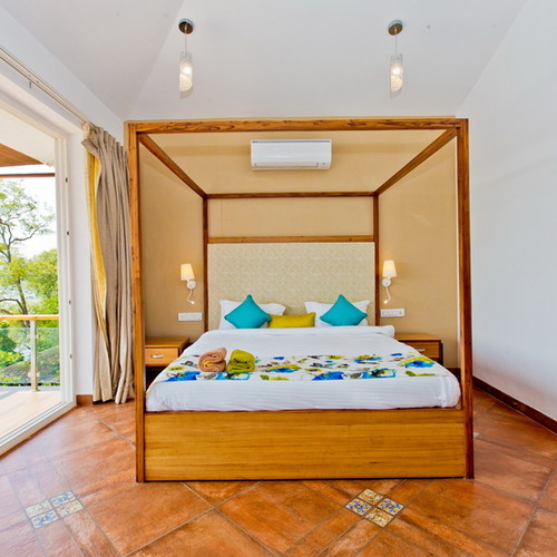 Spacious bedrooms