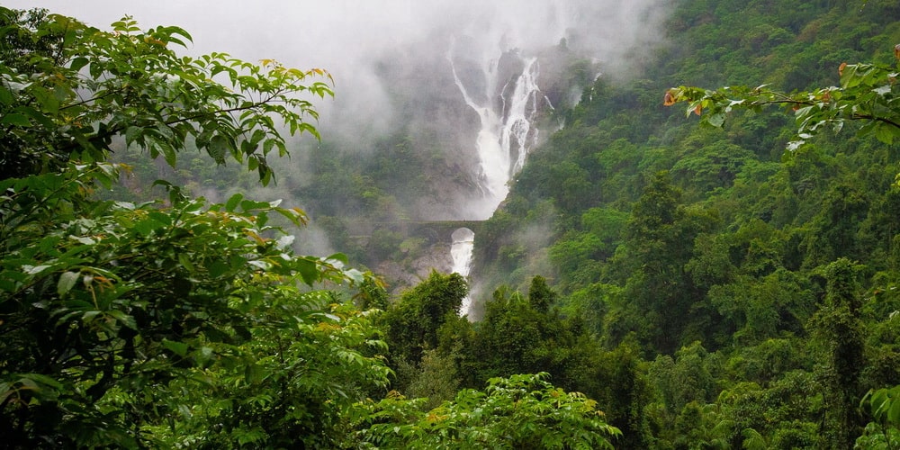 Casino in Goa Dudhsagar waterfall in Goa