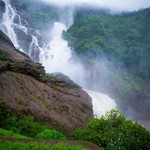 Monsoon Dudhsagar Waterfall, photo 33